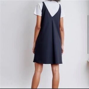 ADAY | OVER IN ONE WRAP DRESS | NAVY | XS | NWOT